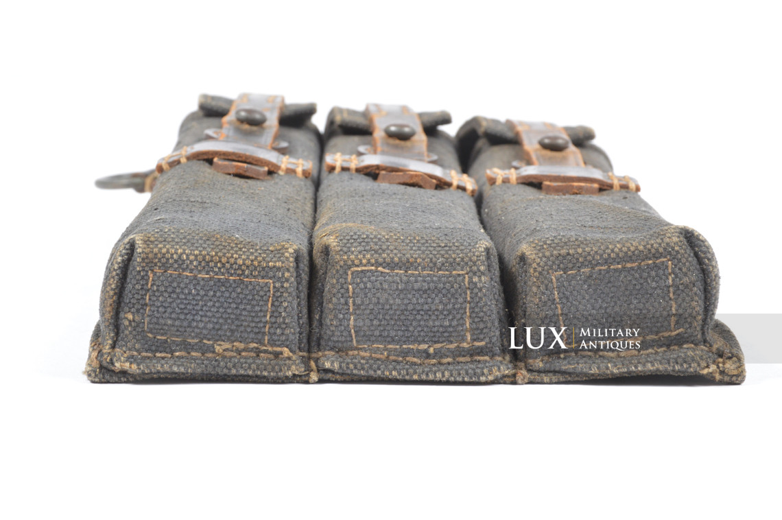 Early pair of MP38/40 pouches in blue canvas, « bdr41 » - photo 40