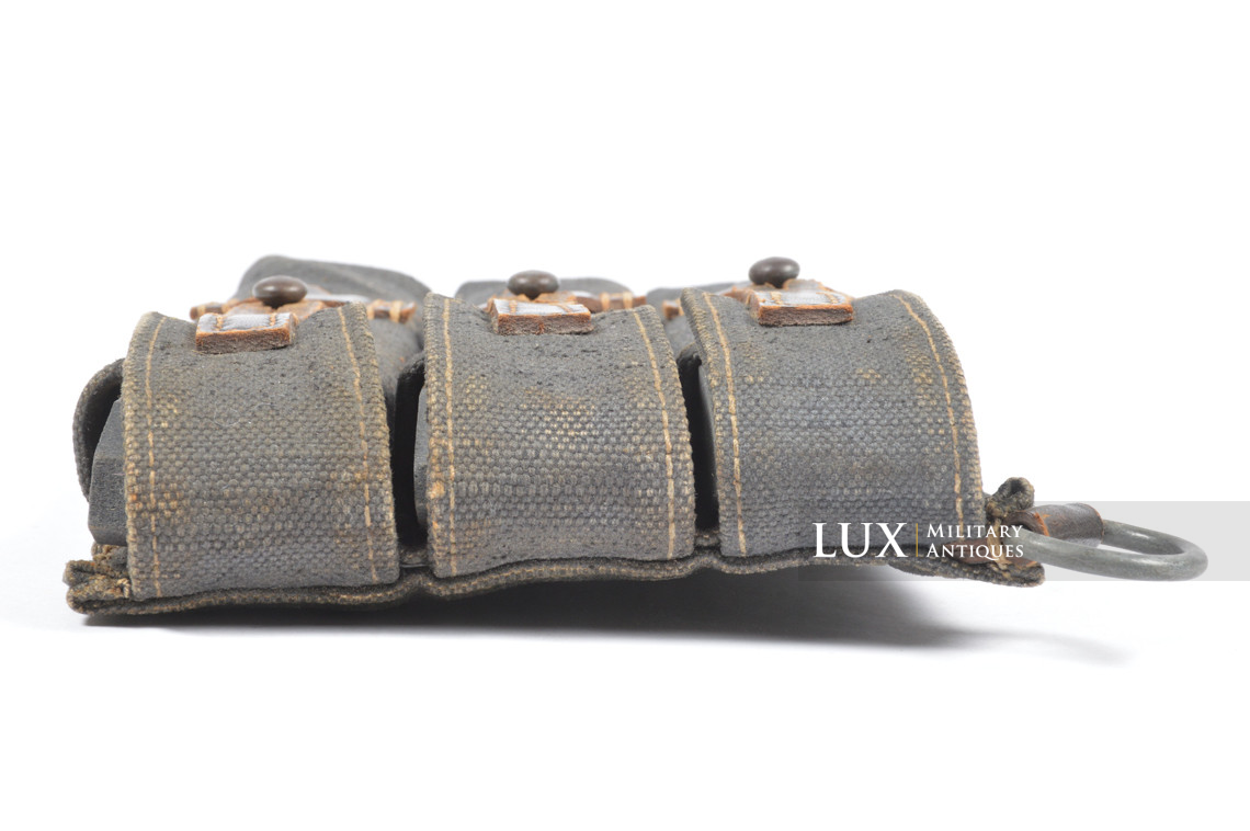 Early pair of MP38/40 pouches in blue canvas, « bdr41 » - photo 42