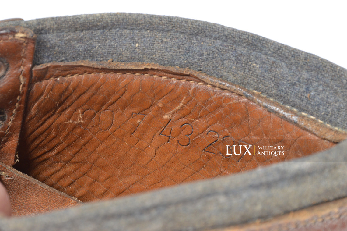 German mountain trooper's ankle boots, « Skijäger » - photo 22