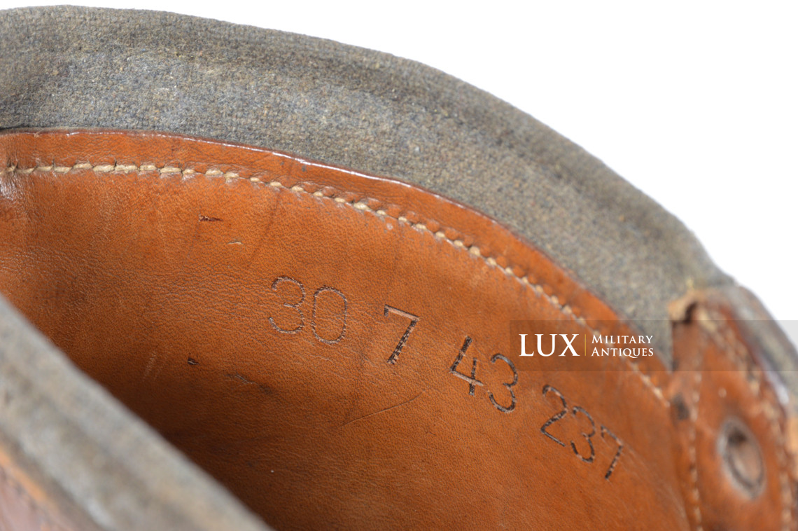 German mountain trooper's ankle boots, « Skijäger » - photo 15