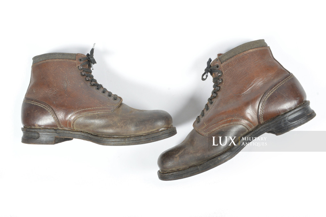 German mountain trooper's ankle boots, « Skijäger » - photo 8