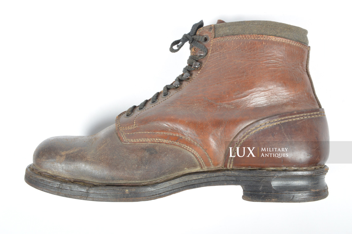 German mountain trooper's ankle boots, « Skijäger » - photo 13
