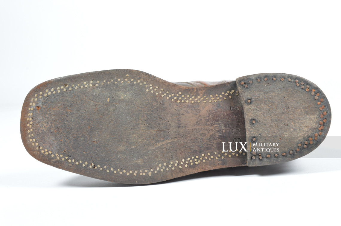 German mountain trooper's ankle boots, « Skijäger » - photo 18