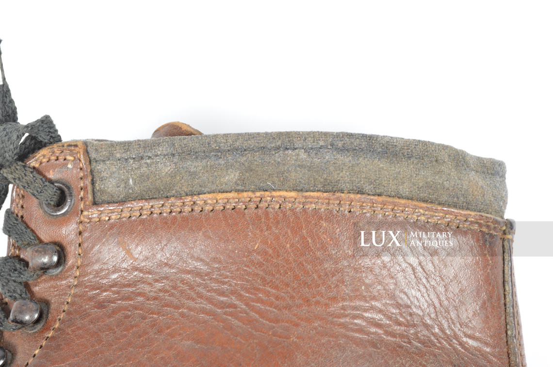 German mountain trooper's ankle boots, « Skijäger » - photo 21