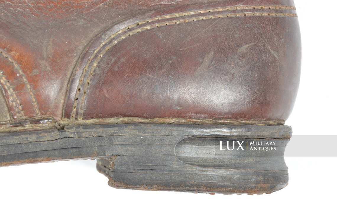 German mountain trooper's ankle boots, « Skijäger » - photo 23