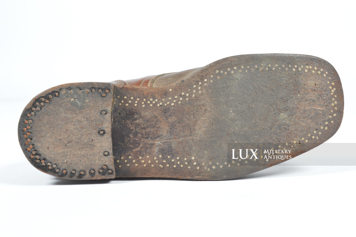 German mountain trooper's ankle boots, « Skijäger » - photo 29