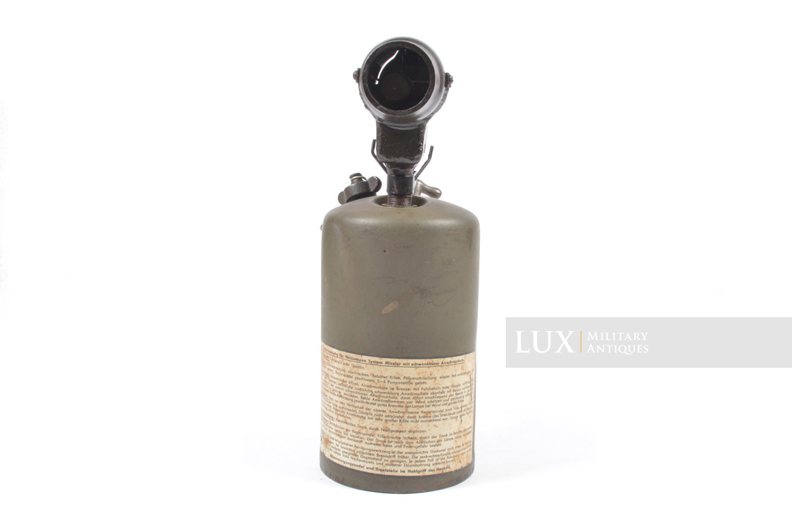 German mid-war vehicle blow torch, « Heizlampe » - photo 8
