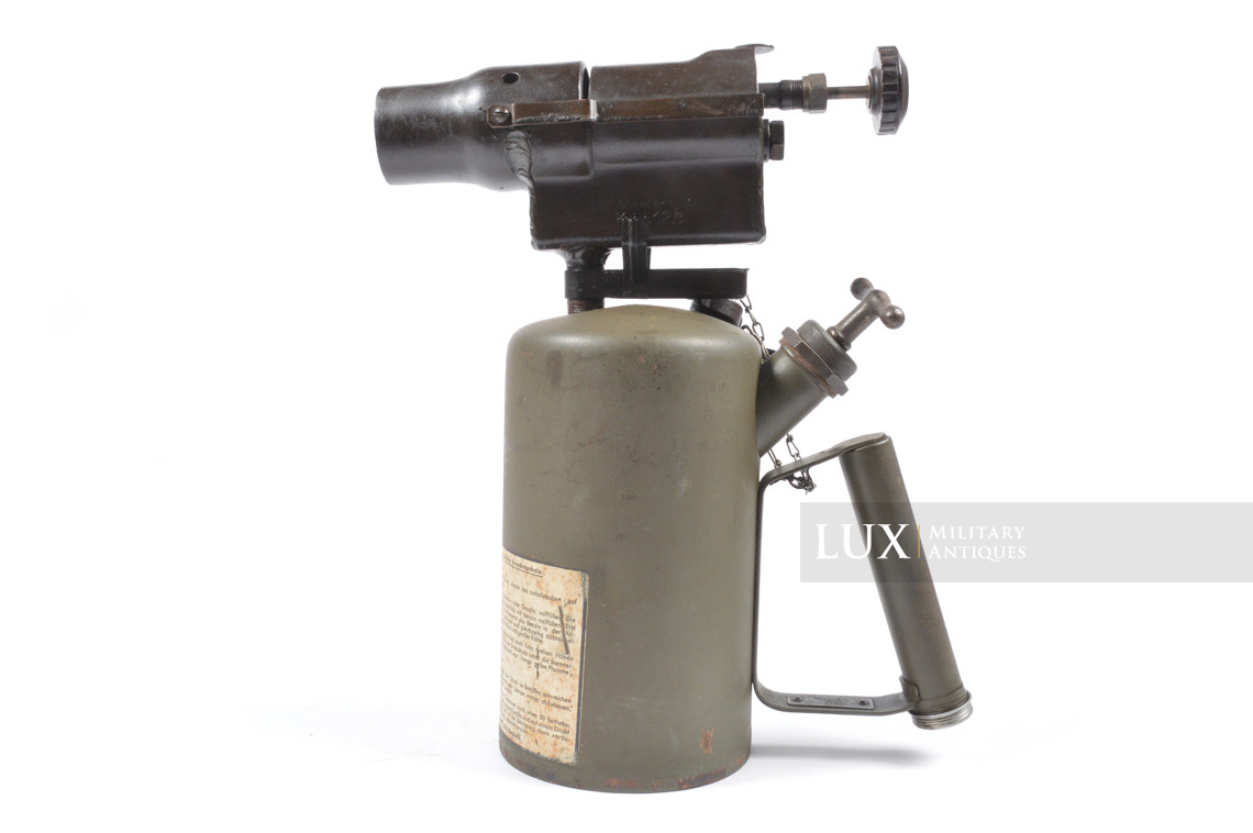 German mid-war vehicle blow torch, « Heizlampe » - photo 13