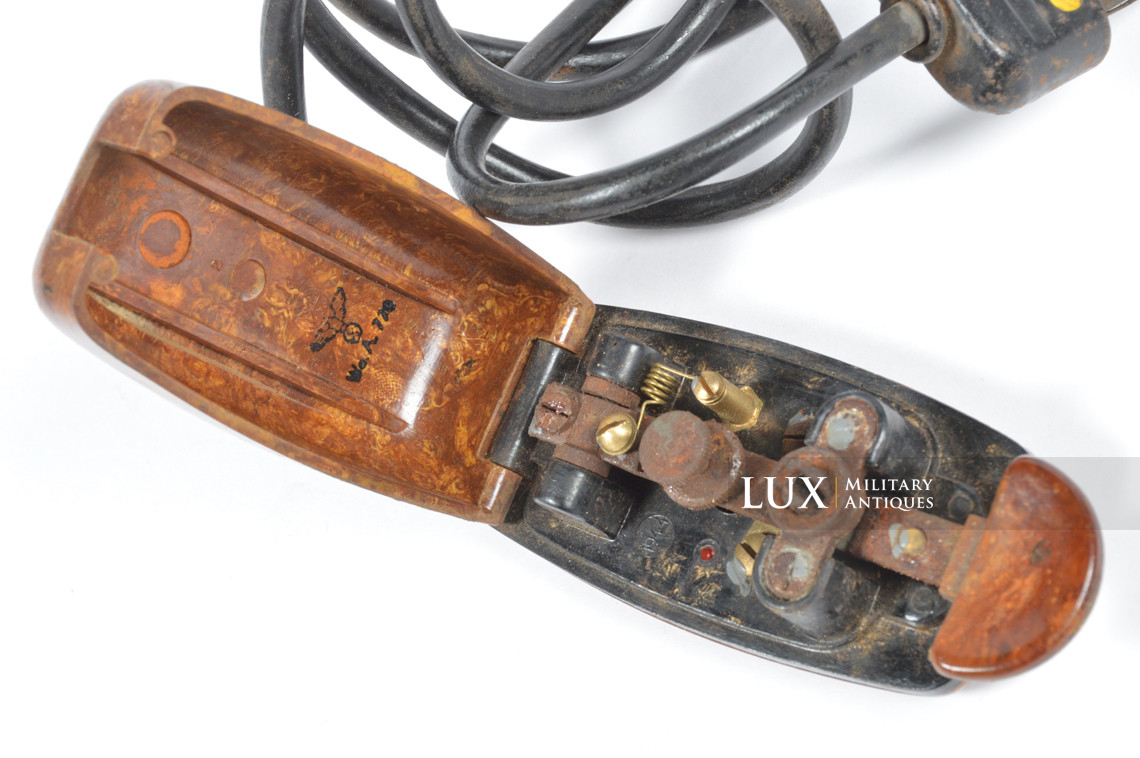 German armoured vehicle / tanks morse code telegraph key, « tkp 1944 » - photo 12
