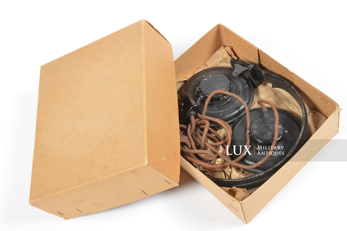 Unissued German Panzer / Armored headphones, « DFH.B 41 » - photo 4