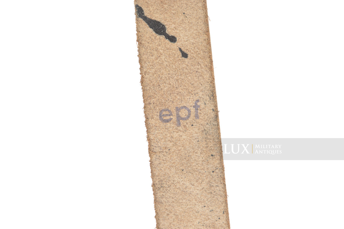 MG34/42 gunner's belt pouch in black pressed cardboard, « epf 1944 » - photo 16