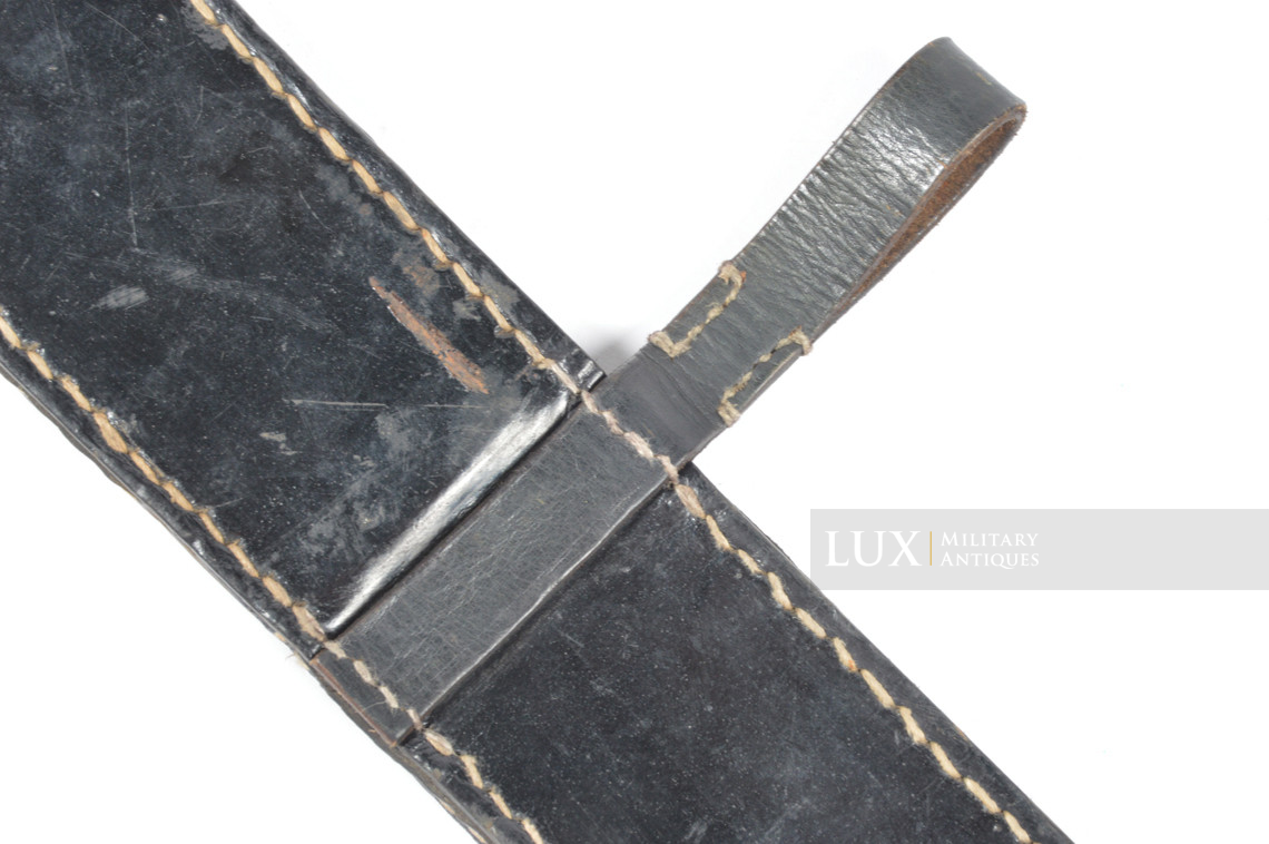 Scie de pionnier allemand & son étui en carton pressé noir, « kkd 1943 » - photo 14