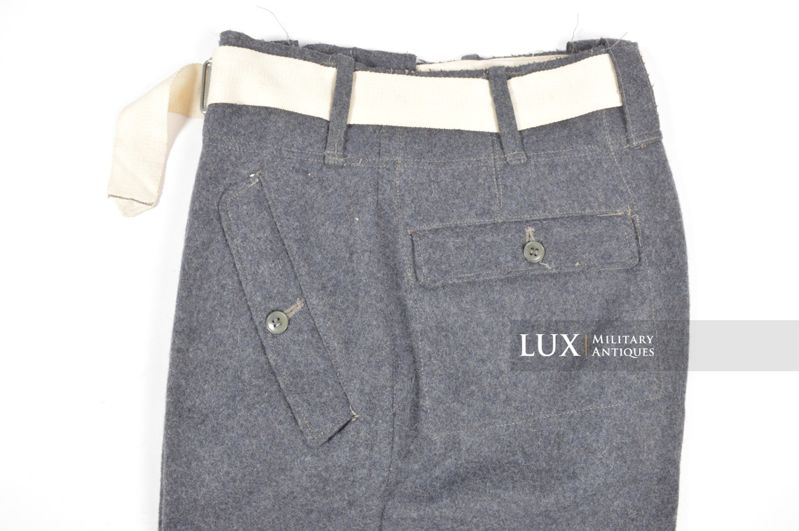 Rare pantalon de combat M44 Luftwaffe, état neuf - photo 8