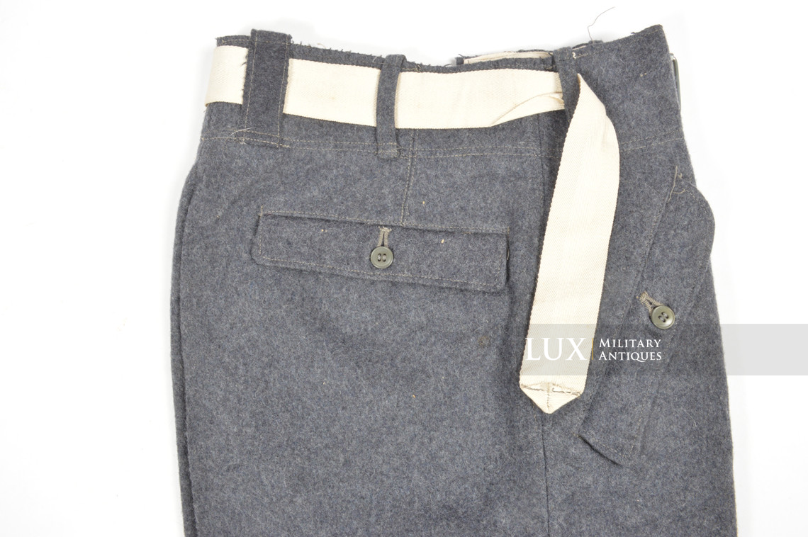 Rare pantalon de combat M44 Luftwaffe, état neuf - photo 12