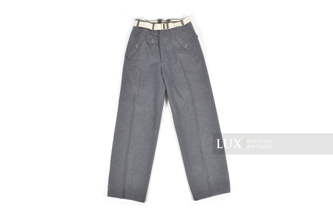 Rare pantalon de combat M44 Luftwaffe, état neuf - photo 15