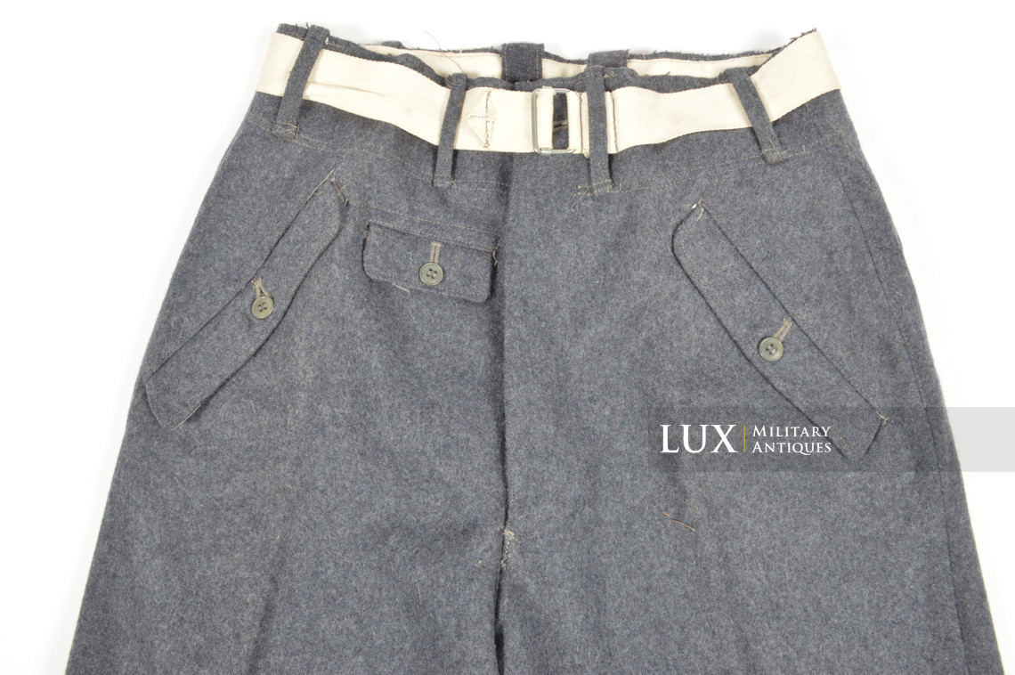 Rare pantalon de combat M44 Luftwaffe, état neuf - photo 16