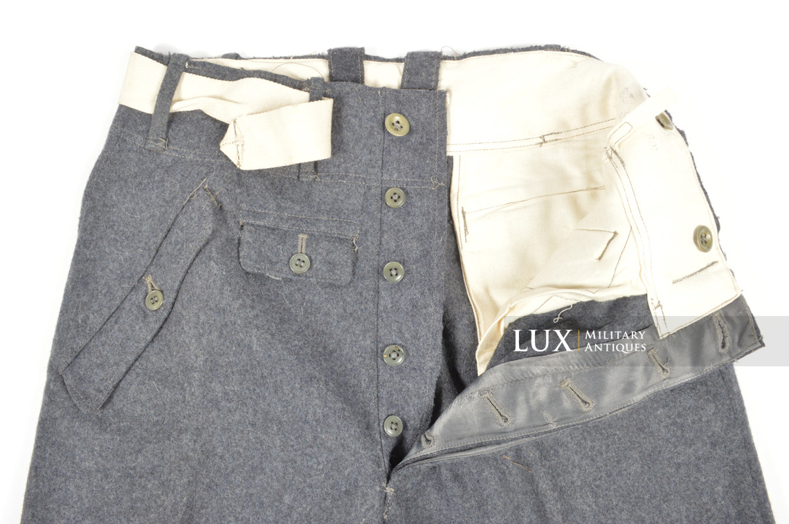 Rare pantalon de combat M44 Luftwaffe, état neuf - photo 24