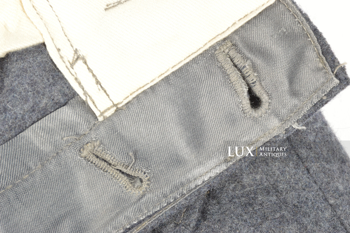 Rare pantalon de combat M44 Luftwaffe, état neuf - photo 25