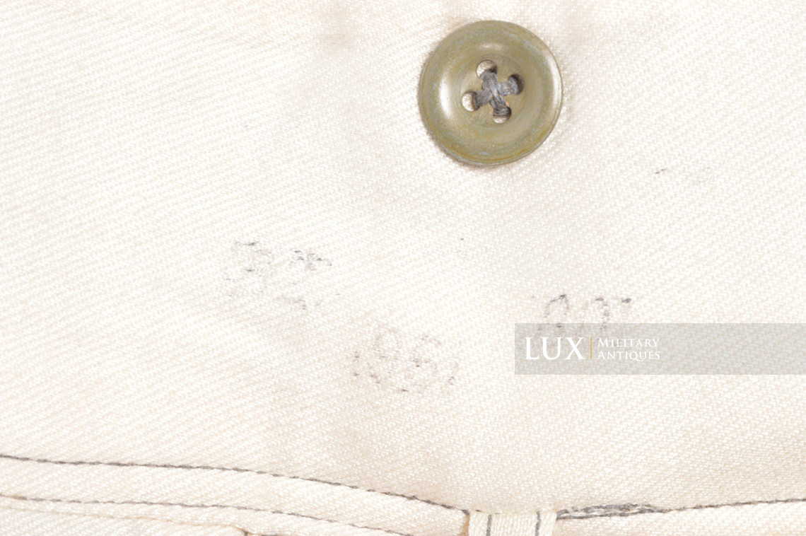 Rare pantalon de combat M44 Luftwaffe, état neuf - photo 26