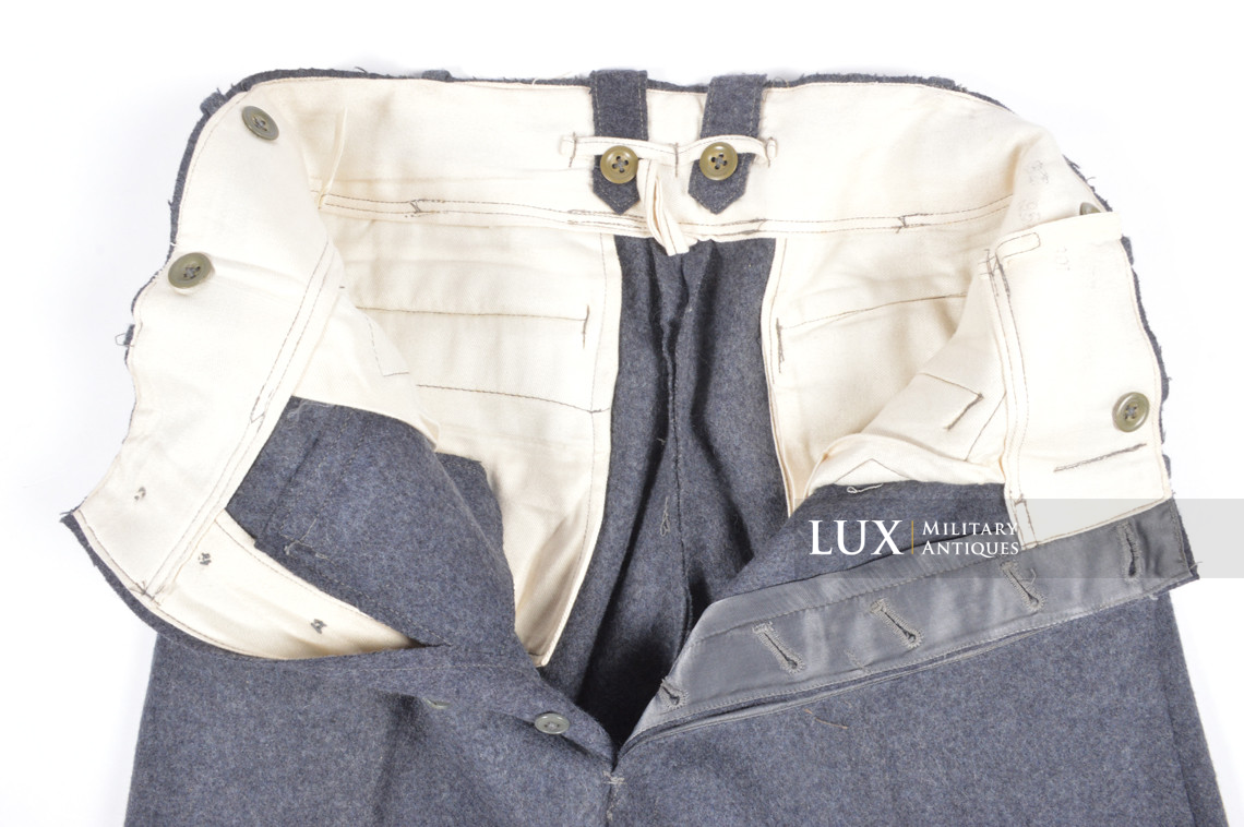 Rare pantalon de combat M44 Luftwaffe, état neuf - photo 27