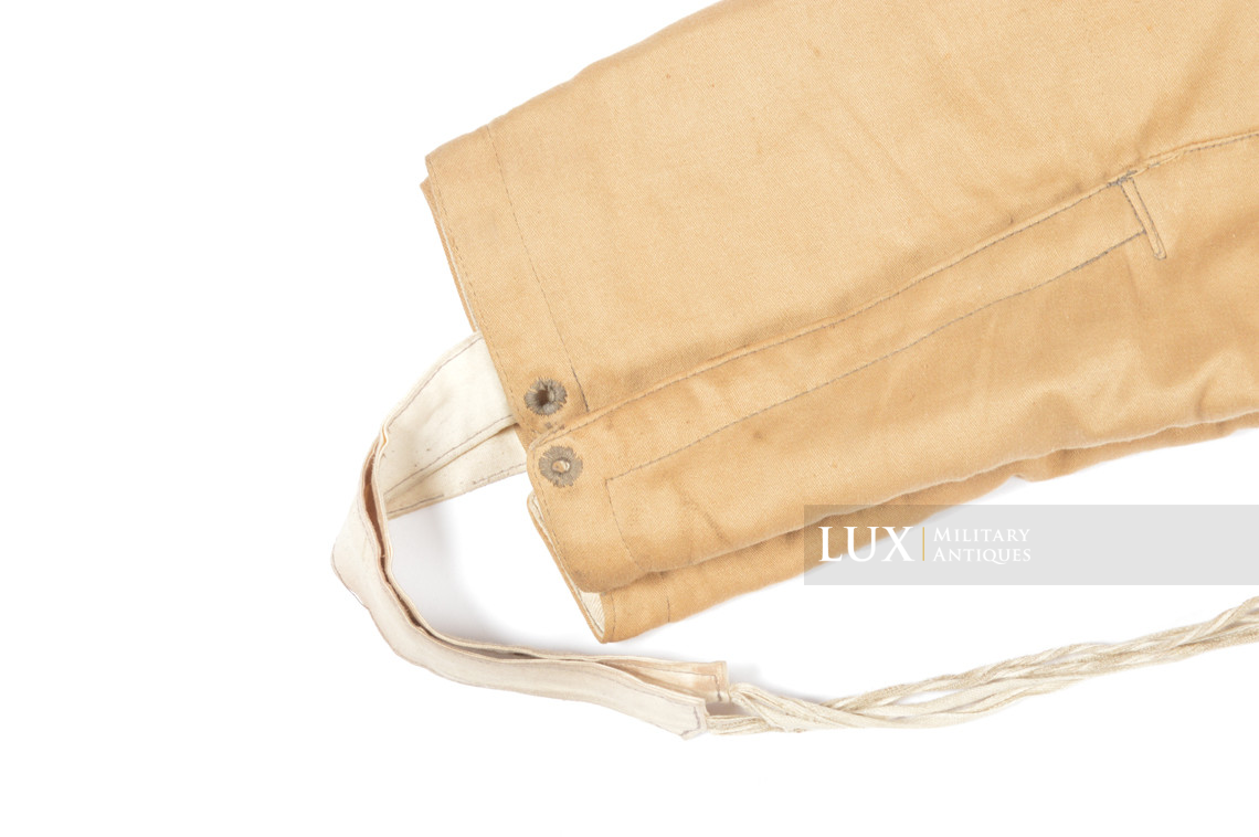 Rare pantalon culotte de cheval Waffen-SS tropical - photo 13