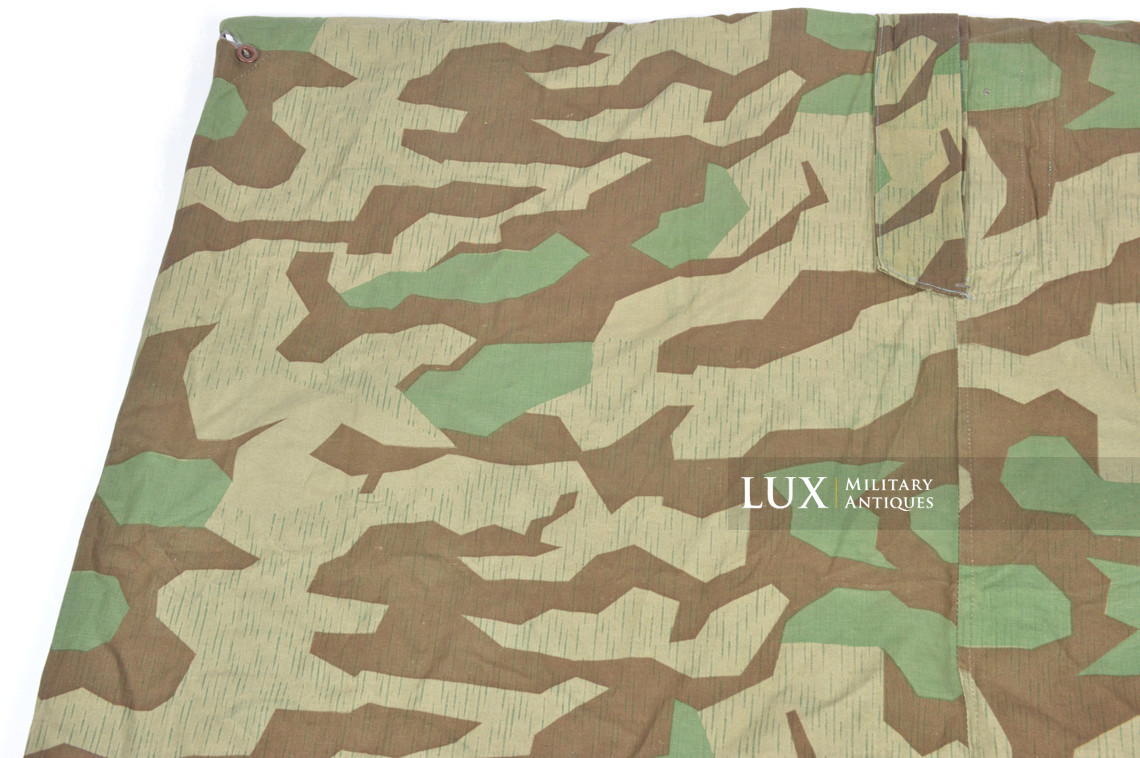 Unissued German Heer / Luftwaffe splinter camouflage shelter quarter / poncho, « RBNr » - photo 17