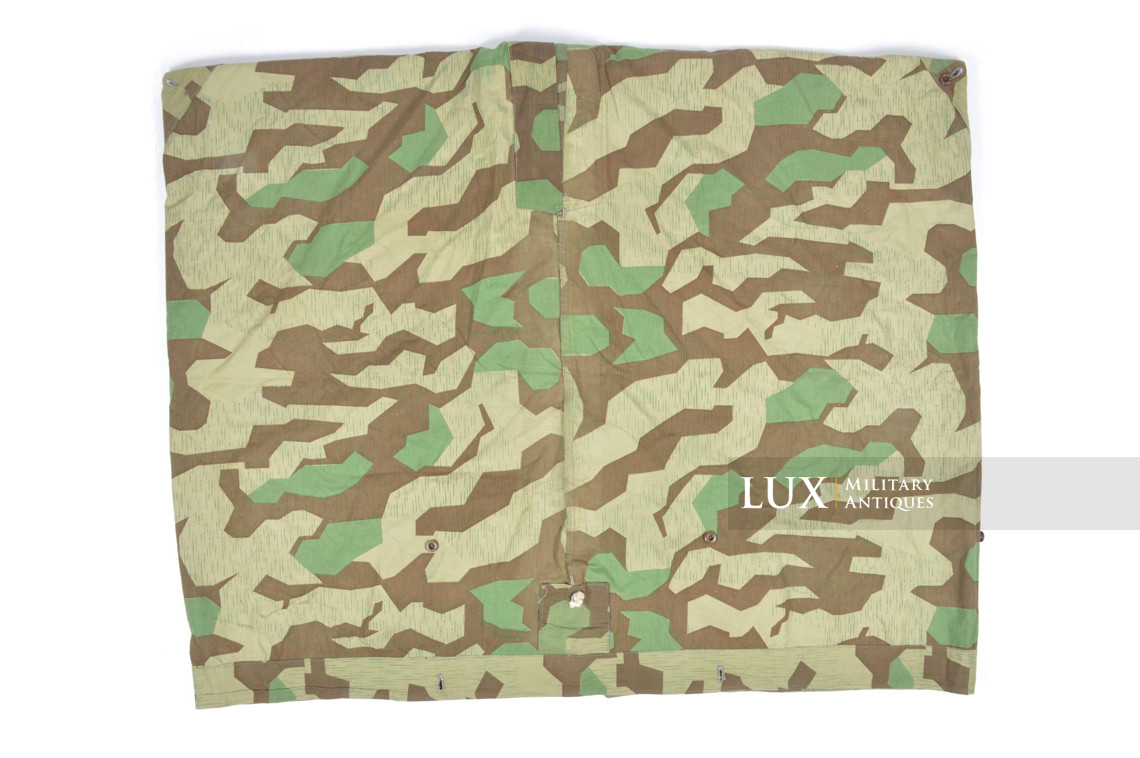 Unissued German Heer / Luftwaffe splinter camouflage shelter quarter / poncho, « RBNr » - photo 27