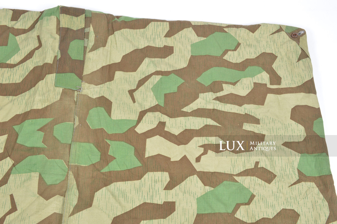 Unissued German Heer / Luftwaffe splinter camouflage shelter quarter / poncho, « RBNr » - photo 31