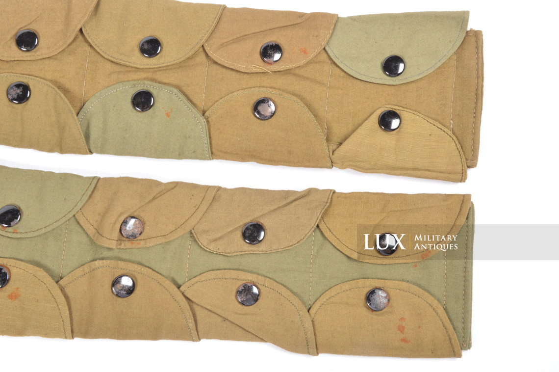German paratrooper's k98 tan ammunition bandoleer, « R.B.Nr. » - photo 8