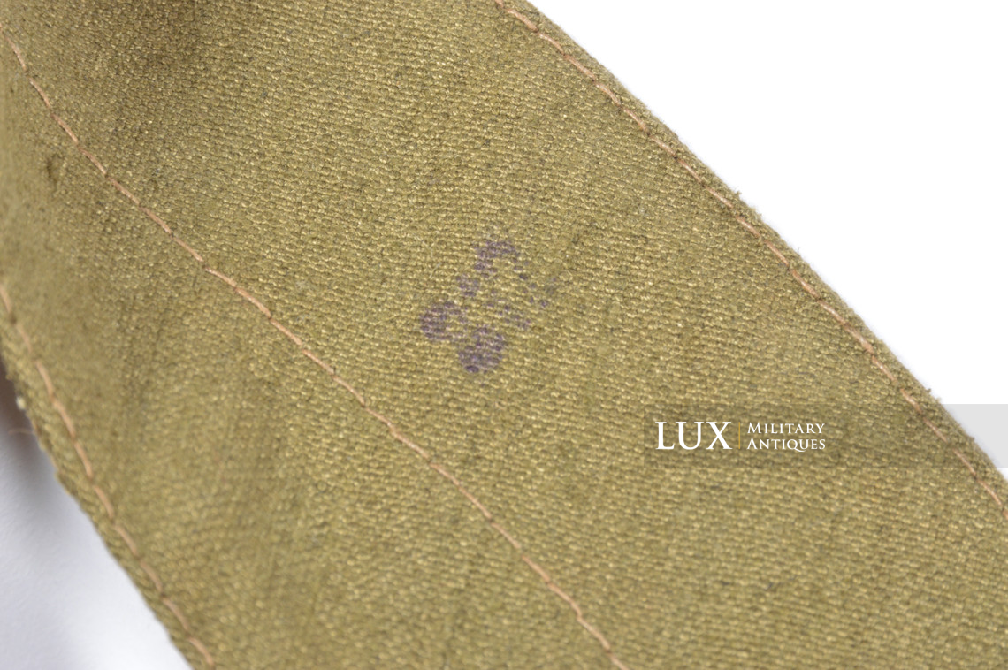 German paratrooper's k98 tan ammunition bandoleer, « R.B.Nr. » - photo 11