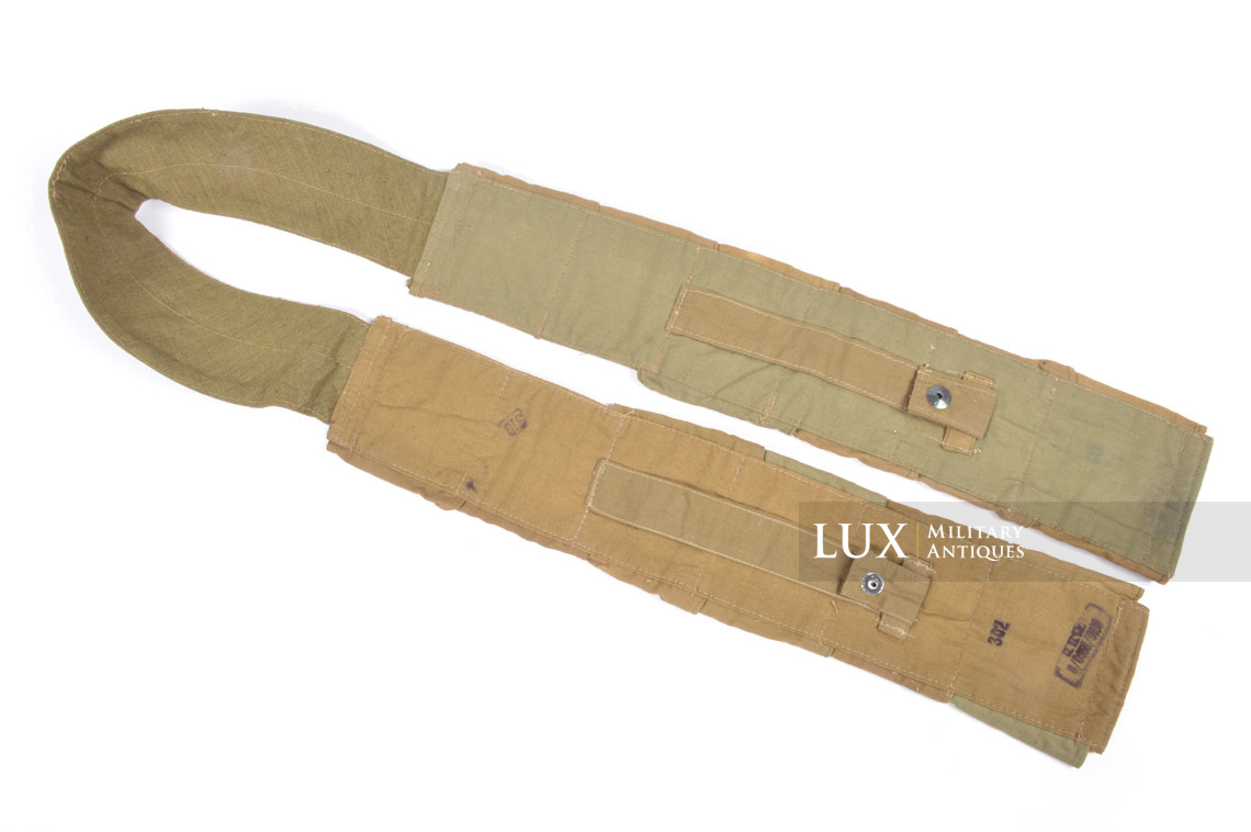 German paratrooper's k98 tan ammunition bandoleer, « R.B.Nr. » - photo 12