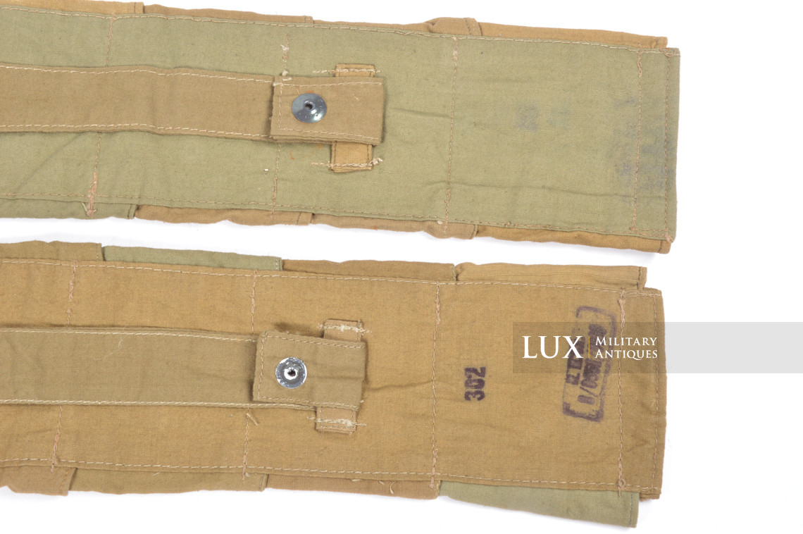 German paratrooper's k98 tan ammunition bandoleer, « R.B.Nr. » - photo 13