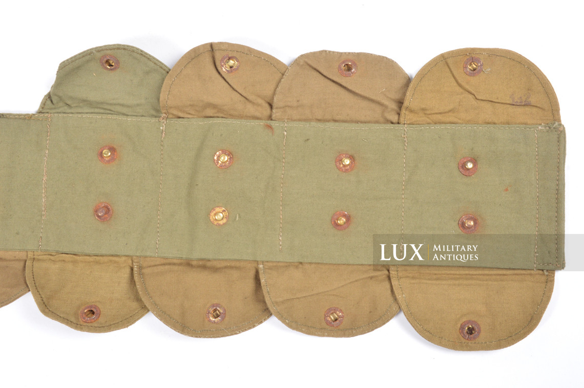 German paratrooper's k98 tan ammunition bandoleer, « R.B.Nr. » - photo 24