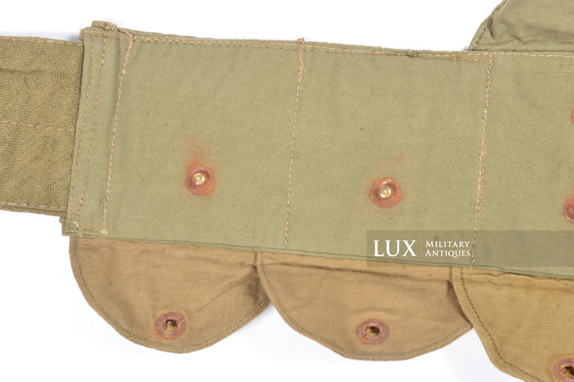 German paratrooper's k98 tan ammunition bandoleer, « R.B.Nr. » - photo 25