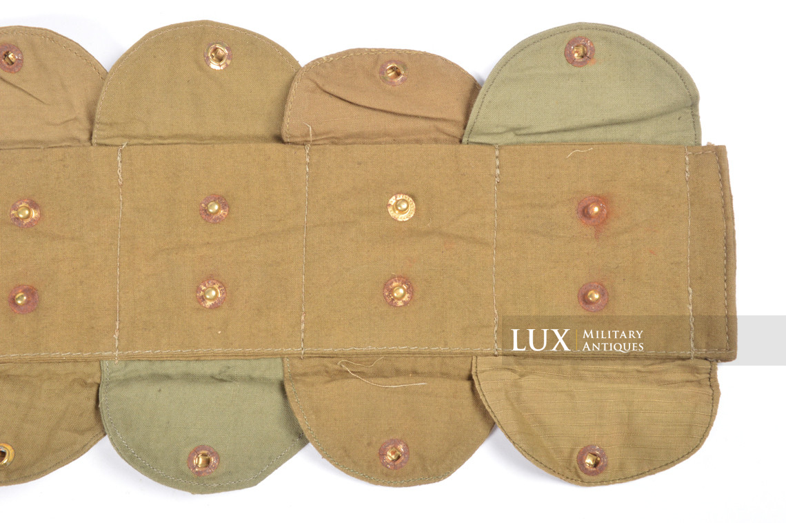 German paratrooper's k98 tan ammunition bandoleer, « R.B.Nr. » - photo 26