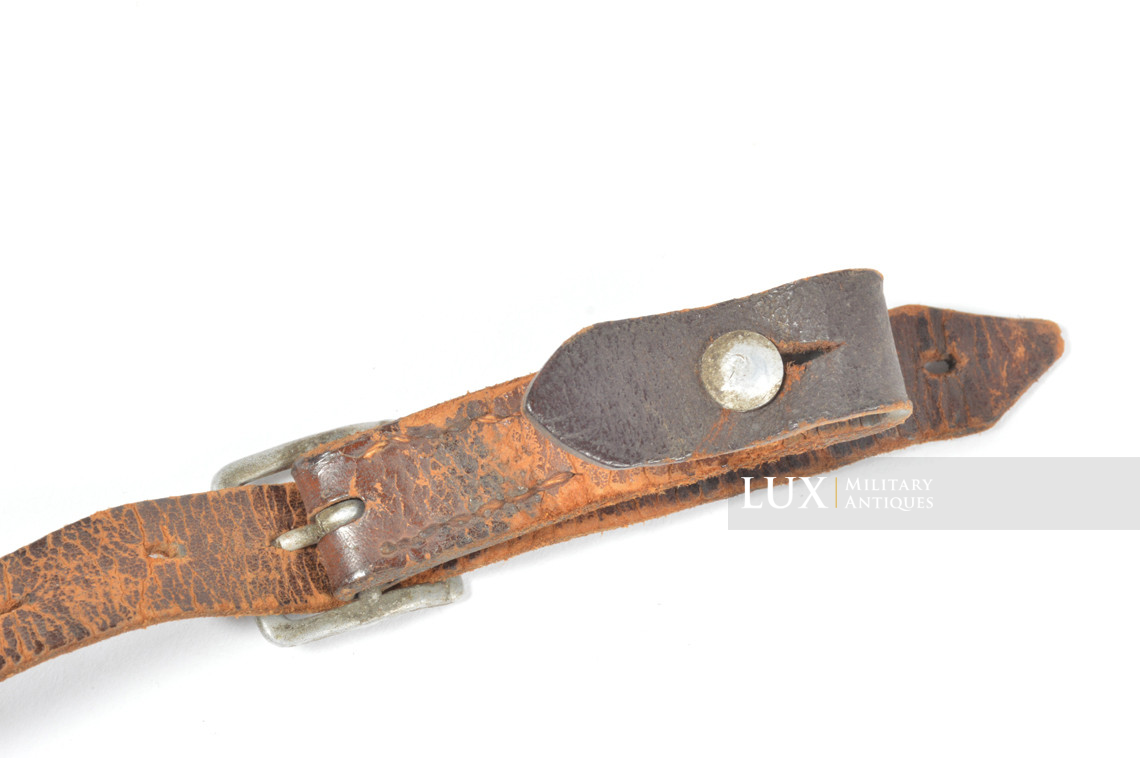 Jugulaire précoce de casque allemand Luftwaffe, « I/Lg.Nacht.Regt.4 - L.B.A. » - photo 12