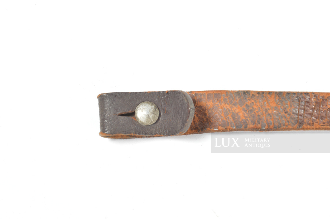 Jugulaire précoce de casque allemand Luftwaffe, « I/Lg.Nacht.Regt.4 - L.B.A. » - photo 13