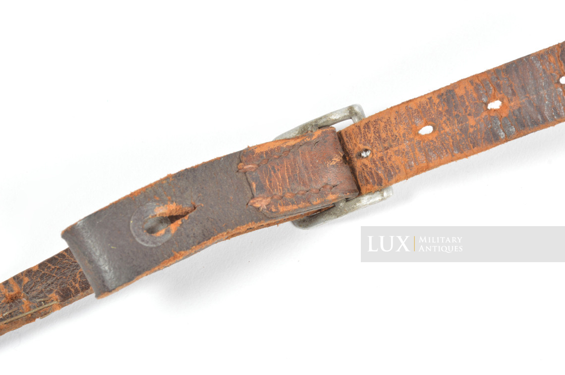 Jugulaire précoce de casque allemand Luftwaffe, « I/Lg.Nacht.Regt.4 - L.B.A. » - photo 14