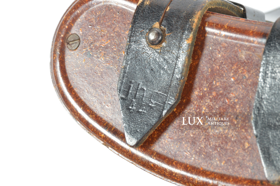 German 6x30 red bakelite binoculars storage case, « jhg44 » - photo 12