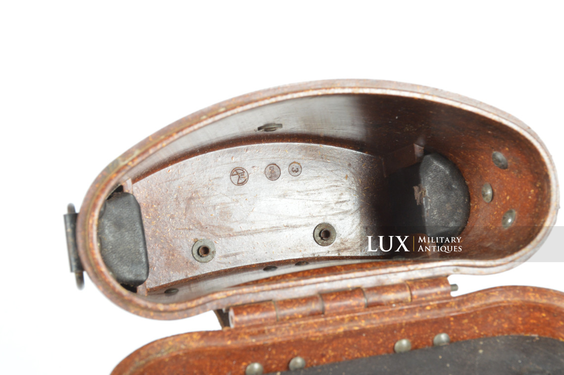 German 6x30 red bakelite binoculars storage case, « jhg44 » - photo 17