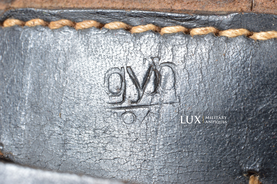Porte chargeurs MP38/40 en cuir, « gyb 1942 » - photo 20