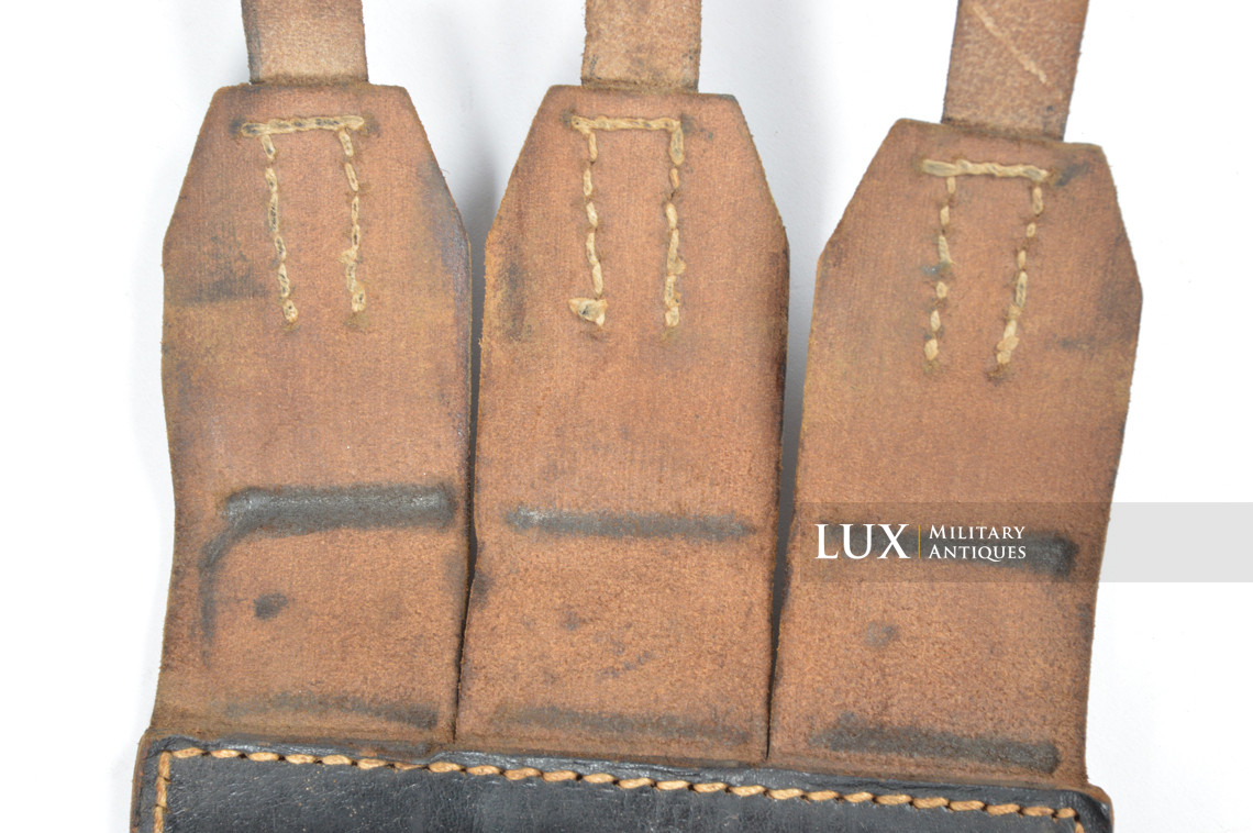 Porte chargeurs MP38/40 en cuir, « gyb 1942 » - photo 23