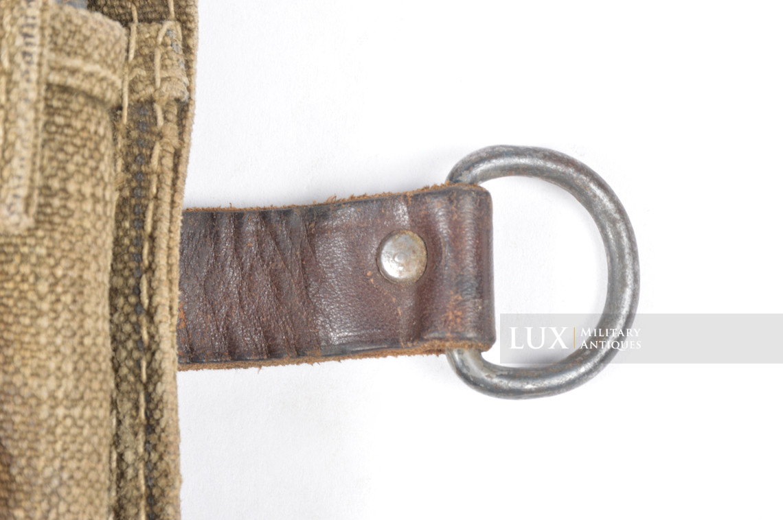 Rare late-war MP38u40 pouch in green canvas, « jhg4 » - photo 11