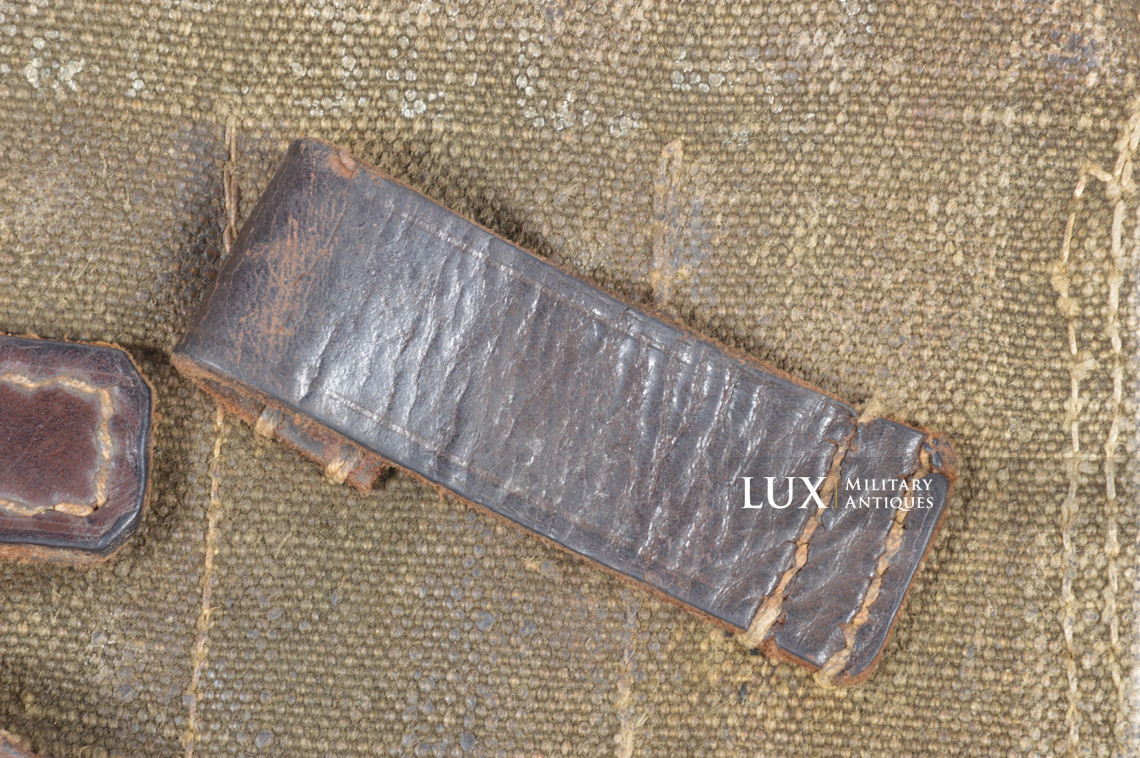 Rare late-war MP38u40 pouch in green canvas, « jhg4 » - photo 16