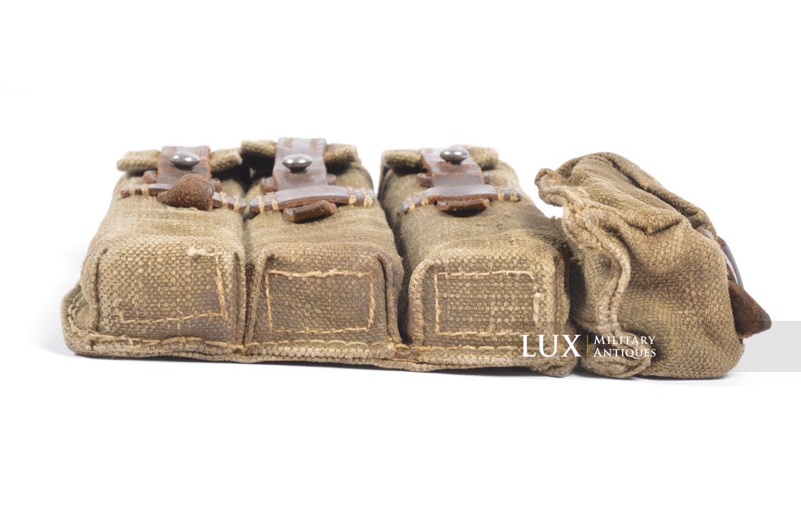 Rare late-war MP38u40 pouch in green canvas, « jhg4 » - photo 19