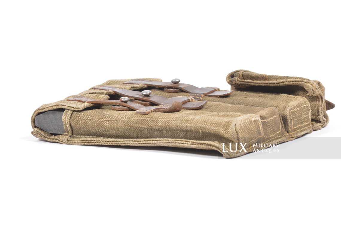 Rare late-war MP38u40 pouch in green canvas, « jhg4 » - photo 20