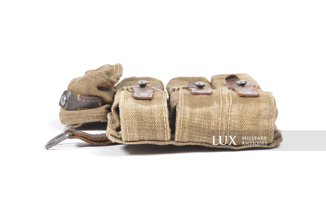 Rare late-war MP38u40 pouch in green canvas, « jhg4 » - photo 21