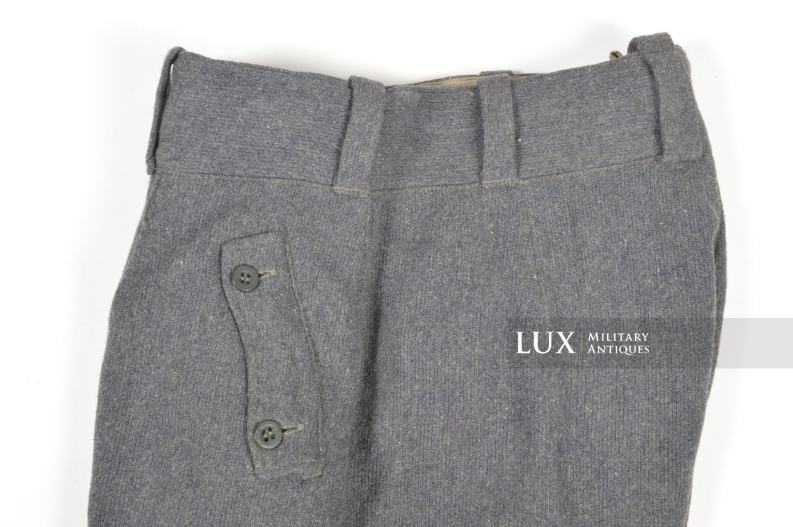 German Luftwaffe Flak helper trousers - photo 8