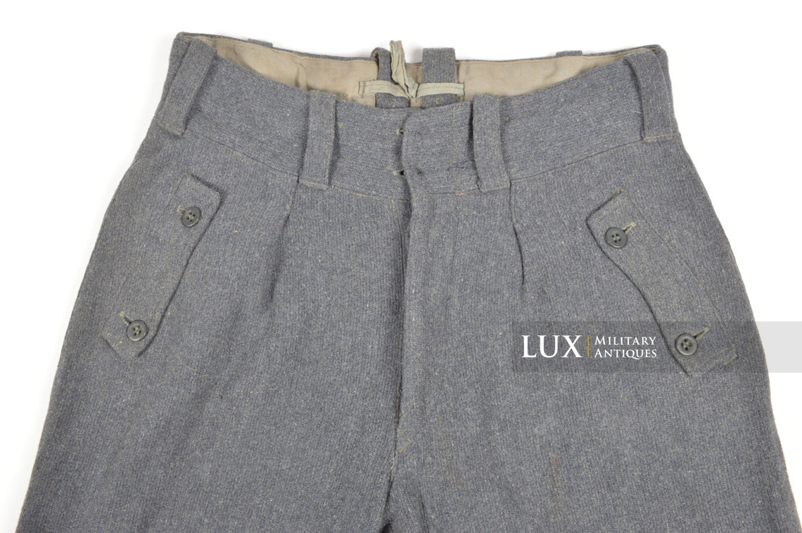 German Luftwaffe Flak helper trousers - photo 14
