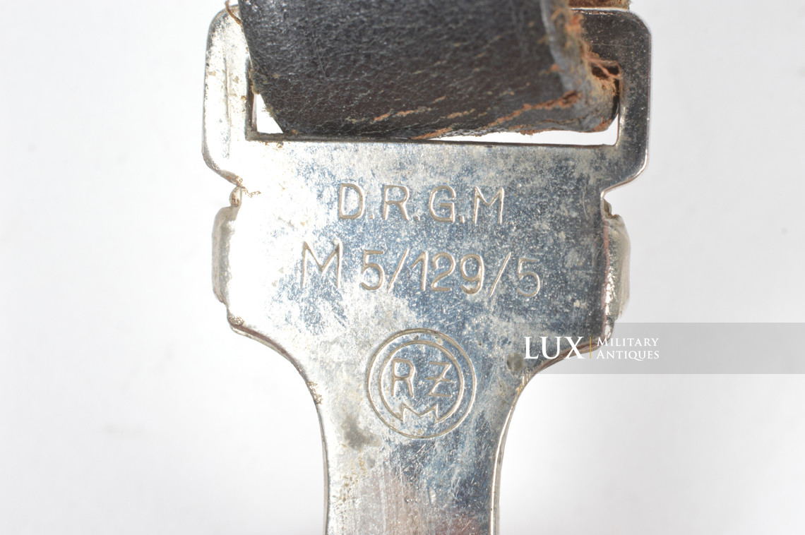 German Hitler Youth cross strap, « M5/129/5 RZM » - photo 12